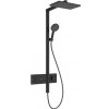 Sprchový systém Hansgrohe Raindance Alive Q s termostatickou batériou matná čierna 24591670