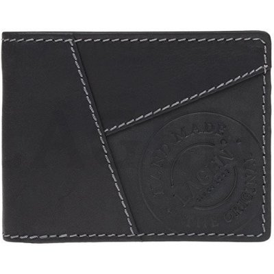 Lagen pánska kožená peňaženka 51148 Black