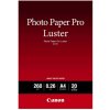 Canon Photo Paper Pro Luster, foto papier, lesklý, biely, A4, 260 g/m2, 20 ks, 6211B006, atramentový
