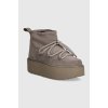 Semišové snehule Inuikii Classic Low Platform 75204.004.Grey sivá EUR 39
