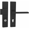 TI - FORTE PLUS 3214/JUNIOR 4140 - SH, hrúbka dverí 84-90 mm madlo/kľučka pravá 90 mm Čierna matná
