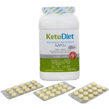 KetoDiet Element proteinový nápoj 1000 g