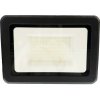 NEDES Vonkajší čierny LED reflektor 100W / 4000K - LF0025