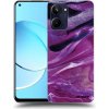 Picasee silikónové Realme 10 4G - Purple glitter čiré