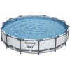 BESTWAY Steel Pro Max Bazén 427 x 84 cm, kartušová filtrácia 56595