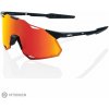 100% Hypercraft XS okuliare, soft tact black/HiPER Red Multilayer Mirror