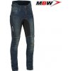 MBW KEVLAR REBEKA LADY - dámské modré textilní moto kalhoty - kevlarové rifle - 40 - doprava zdarma
