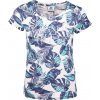 Dámske tričko Russell Athletic, TROPICAL WOMEN T-SHIRT modrá,biela,strieborná XS