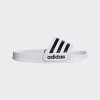 Adidas Adilette Shower CloudFoam dámske / juniorské šľapky white/black 6