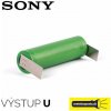 Sony - Akumulátor SONY Konion US18650VTC6 - 18650 (Li-ion) 3120 mAh, Flat Top, bez ochrany Nabodovaný páskový výstup: Nabodovaný výstup v tvare U