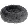 Kerbl pelech Fluffy pre šteňatá a malé psy, plyšový, šedý, 60 x 18 cm