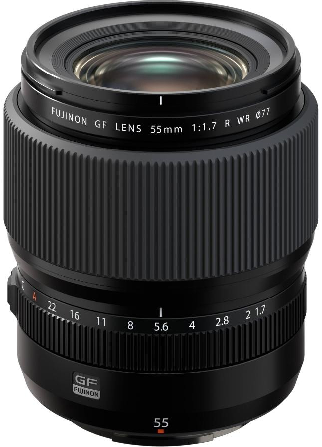 Fujifilm Fujinon GF 55mm f/1.7 R WR