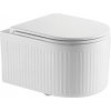 Invena Glamour, závesná WC misa so Swirlflush 495x365x363 mm + toaletné sedadlo s pomalým zatváraním, biela, INV-CE-92-001-L
