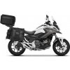 SHAD Kompletná sada sedlových brašní TERRA TR40 adventure a hliníkového kufra SHAD TERRA TR55 PURE BLACK, vrátane montážnej sady HONDA NC 750X