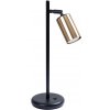 Sollux | Sollux SL.1389 - Stolná lampa WINX 1xGU10/10W/230V čierna/zlatá | SLX1136
