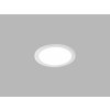LED2 2190231 EASY-R, S okrúhle zápustné bodové svietidlo 116mm 6W/540lm 3000K biela
