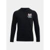 Under Armour Sweatshirt UA Rival Fleece ANAML Hoodie-BLK - Guys čierna biela