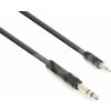 Vonyx CX330-1 kabel 3,5 mm stereo jack - 6,3 mm stereo jack (1,5m)