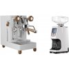 Lelit MaraX3 PL62X3, white + Eureka Atom 60, white