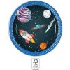 Papierové taniere Vesmír 20 cm 8 ks