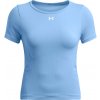 Dámske tričko Under Armour, TRAIN SEAMLESS svetlomodrá,biela XL