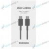 Datakábel Samsung EP-DX310JBE USB-C a USB-C 1,8 metra 3A Originál blister čierny