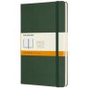 Moleskine Zápisník Classic L A5 Tvrdá väzba Zelený