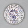 Cibulák pozlátený s dekoráciou rubín Tanier prelamovaný 24cm Originálny Český Porcelán Dubí