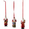 Villeroy & Boch Závesné ozdoby, Mikulášovia, 3 ks Nosta. Ornaments