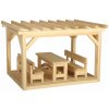 Walachia Dřevěná slepovací stavebnice Pergola