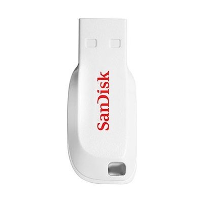 SanDisk Cruzer Blade/ 16GB/ USB 2.0/ USB-A/ Biela SDCZ50C-016G-B35W