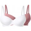 esmara® podprsenka 2 kusy ružová/biela 100398046