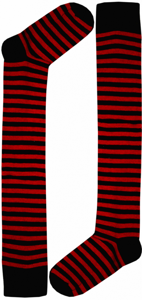 Stripes Knee Socks pruhované podkolienky červená od 3,11 € - Heureka.sk