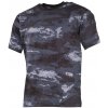 Tričko maskáčové, 100% bavlna, krátky rukáv - HDT-camo LE (Kvalitné bavlnené maskáčové tričko s krátkym rukávom v maskovaní HDT CAMO LE)