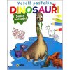 Veselá pastelka Dinosaury