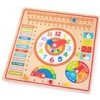 Bigjigs Toys Kalendář s hodinami