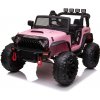 Mamido Elektrické autíčko jeep Power ružová