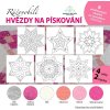 Adrian Martinkovič Pieskovanie pre deti sada Vianočné HVIEZDY RUŽOVOBIELÉ