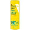 CeraVe Ochranná opaľovacia tyčinka SPF50+ 8 g tyčinka na opaľovanie