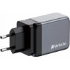 VERBATIM GaN Nabíječka do sítě GNC-65, 65W, 2x USB-C, 1x USB 32201 Verbatim
