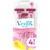 Gillette Simply Venus 3 Dámske jednorazové holiace strojčeky Gillette Venus Simply 3 sú cenovo dostupným spôsobom, ako udržať pokožku hladkú ako bohyňa. Majú 3 čepieľky a otočnú hlavu, ktoré vám pomôž