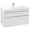 Villeroy & Boch Venticello skrinka 95.3x50.2x59 cm závesná kúpeľňová skrinka pod umývadlo biela A92601DH
