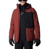 Columbia TITANIUM Pánska lyžiarska bunda Winter District™ III Jacket Spice tehlová Farba: Spice, Black, Veľkosť: L