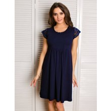 Materská nočná košeľa Bella Navy