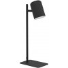 Eglo | Eglo 98855 - LED Stolná lampa CEPPINO 1xGU10/4,5W/230V čierna | EG98855