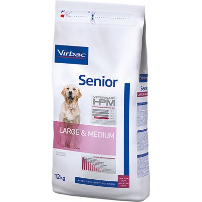 Virbac Veterinary HPM Senior Dog Large & Medium 12 kg