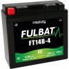 Batérie 12V, FT14B-4 SLA, 12,6Ah, 210A, bezúdržbová MF AGM 184x124x170, FULBAT (aktivovaná
