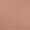 Strima Mušelín / dvojitá gázovina - dusty rose