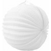 Lampión okrúhly 22 cm biely