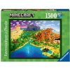 Ravensburger Minecraft: Svět Minecraftu 1500 dílků